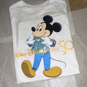 Mickey Mouse T-Shirt for Adults – Walt Disney World 50th Anniversary